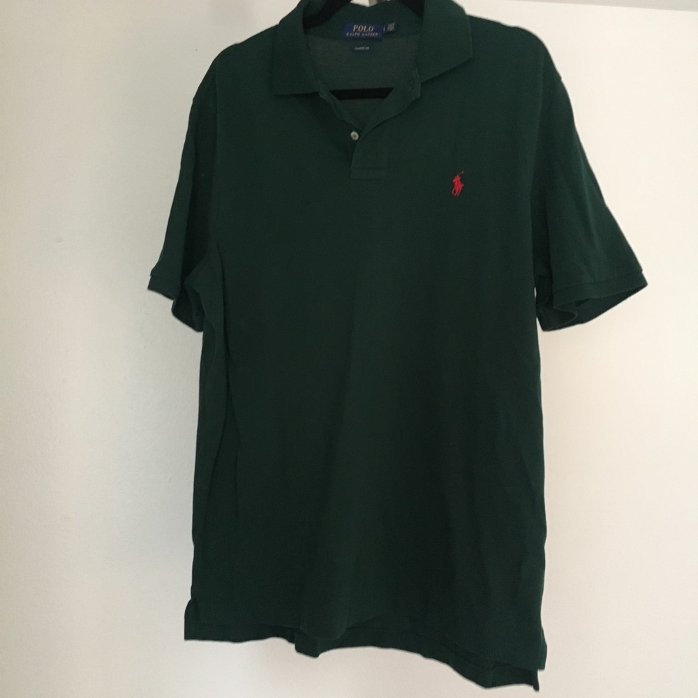 Men’s Dark Green Ralph Lauren Polo Classic Fit